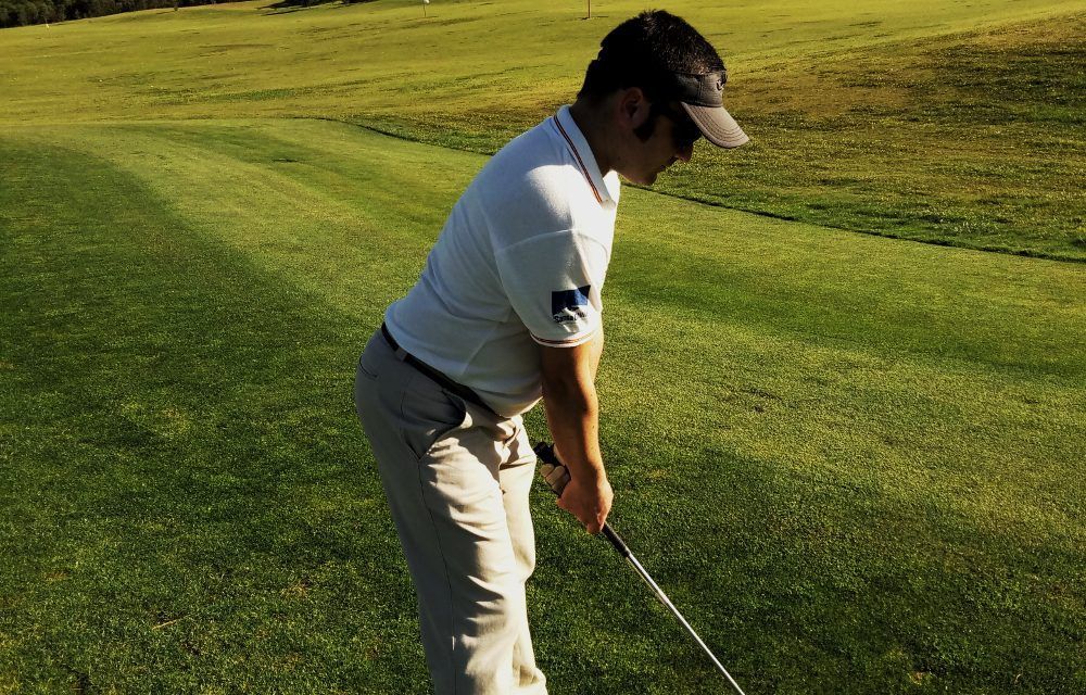 El stance o posición en golf