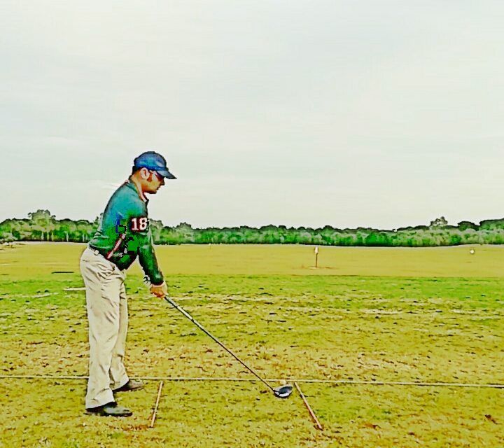 Retomando los entrenamientos de golf