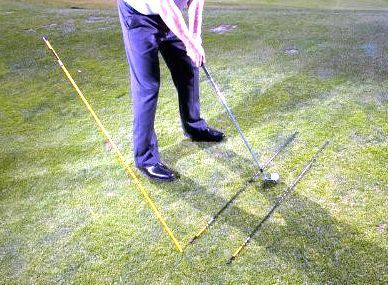 Instrumentos de alineación swing golf