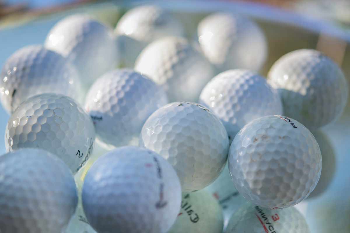 golf instrumentos bolas